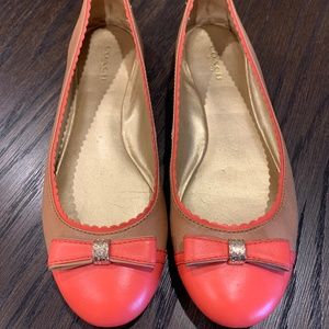 Coach Ballet Flats Size 8